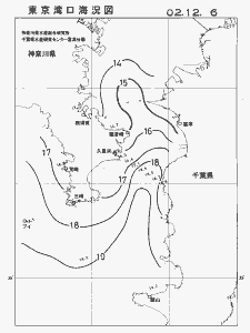 東京湾口海況図(2002/12/06)