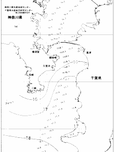 東京湾口海況図(2020/04/13)