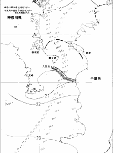 東京湾口海況図(2020/10/31)