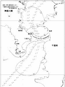東京湾口海況図(2021/02/17)