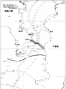 東京湾口海況図(2021/02/25)