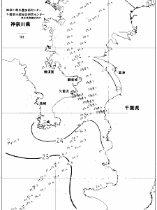 東京湾口海況図(2021/09/13)