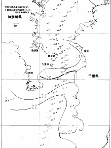 東京湾口海況図(2021/11/11)