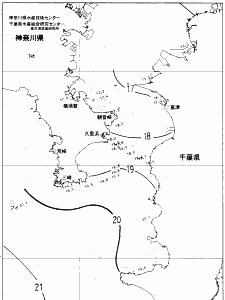 東京湾口海況図(2021/11/25)