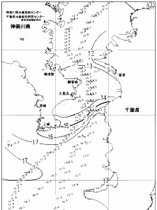 東京湾口海況図(2021/12/28)