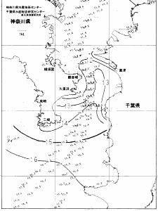 東京湾口海況図(2022/01/11)