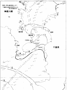 東京湾口海況図(2022/03/10)