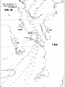 東京湾口海況図(2022/07/04)