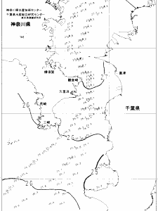 東京湾口海況図(2022/08/07)