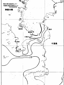 東京湾口海況図(2024/04/09)