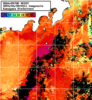 NOAA人工衛星画像:神奈川県近海, 1日合成画像(2024/04/28UTC)