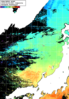 NOAA人工衛星画像:日本海, 1日合成画像(2024/04/28UTC)