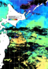 NOAA人工衛星画像:親潮域, 1日合成画像(2024/04/29UTC)