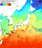 NOAA人工衛星画像:日本全域, 1週間合成画像(2024/04/24～2024/04/30UTC)