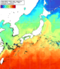 NOAA人工衛星画像:日本全域, 1週間合成画像(2024/04/25～2024/05/01UTC)