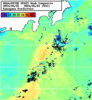 NOAA人工衛星画像:神奈川県近海, 1週間合成画像(2024/04/25～2024/05/01UTC)