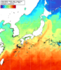 NOAA人工衛星画像:日本全域, 1週間合成画像(2024/04/27～2024/05/03UTC)