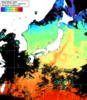NOAA人工衛星画像:日本全域, 1日合成画像(2024/05/04UTC)