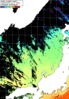 NOAA人工衛星画像:日本海, パス=20240504 12:37 UTC