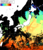 NOAA人工衛星画像:日本全域, 1日合成画像(2024/05/05UTC)