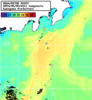 NOAA人工衛星画像:神奈川県近海, 1日合成画像(2024/05/05UTC)