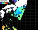 NOAA人工衛星画像:黒潮域, パス=20240505 02:43 UTC