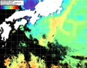 NOAA人工衛星画像:黒潮域, 1日合成画像(2024/05/05UTC)