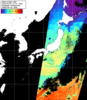 NOAA人工衛星画像:日本全域, パス=20240410 01:01 UTC