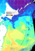 NOAA人工衛星画像:親潮域, 1日合成画像(2024/04/10UTC)