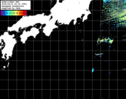 NOAA人工衛星画像:黒潮域, パス=20240411 00:34 UTC
