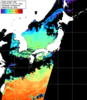 NOAA人工衛星画像:日本全域, パス=20240412 01:52 UTC