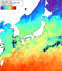 NOAA人工衛星画像:日本全域, 1週間合成画像(2024/04/06～2024/04/12UTC)