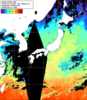 NOAA人工衛星画像:日本全域, 1日合成画像(2024/04/14UTC)