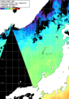NOAA人工衛星画像:日本海, 1日合成画像(2024/04/14UTC)