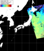 NOAA人工衛星画像:日本全域, パス=20240415 11:54 UTC