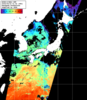 NOAA人工衛星画像:日本全域, パス=20240416 01:43 UTC