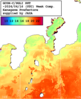 NOAA人工衛星画像:沿岸～伊豆諸島, 1週間合成画像(2024/04/10～2024/04/16UTC)