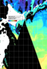 NOAA人工衛星画像:親潮域, 1日合成画像(2024/04/16UTC)