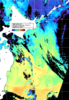 NOAA人工衛星画像:親潮域, 1日合成画像(2024/04/17UTC)