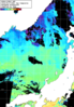 NOAA人工衛星画像:日本海, 1日合成画像(2024/04/17UTC)