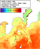 NOAA人工衛星画像:沿岸～伊豆諸島, 1週間合成画像(2024/04/12～2024/04/18UTC)