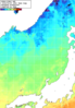 NOAA人工衛星画像:日本海, 1週間合成画像(2024/04/12～2024/04/18UTC)