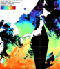 NOAA人工衛星画像:日本全域, 1日合成画像(2024/04/19UTC)