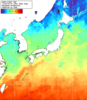 NOAA人工衛星画像:日本全域, 1週間合成画像(2024/04/13～2024/04/19UTC)