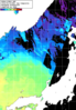 NOAA人工衛星画像:日本海, 1日合成画像(2024/04/19UTC)