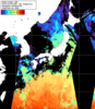 NOAA人工衛星画像:日本全域, 1日合成画像(2024/04/20UTC)