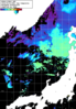 NOAA人工衛星画像:日本海, 1日合成画像(2024/04/21UTC)