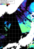 NOAA人工衛星画像:日本海, 1日合成画像(2024/04/22UTC)