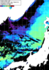 NOAA人工衛星画像:日本海, 1日合成画像(2024/04/23UTC)