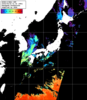 NOAA人工衛星画像:日本全域, パス=20240424 01:30 UTC